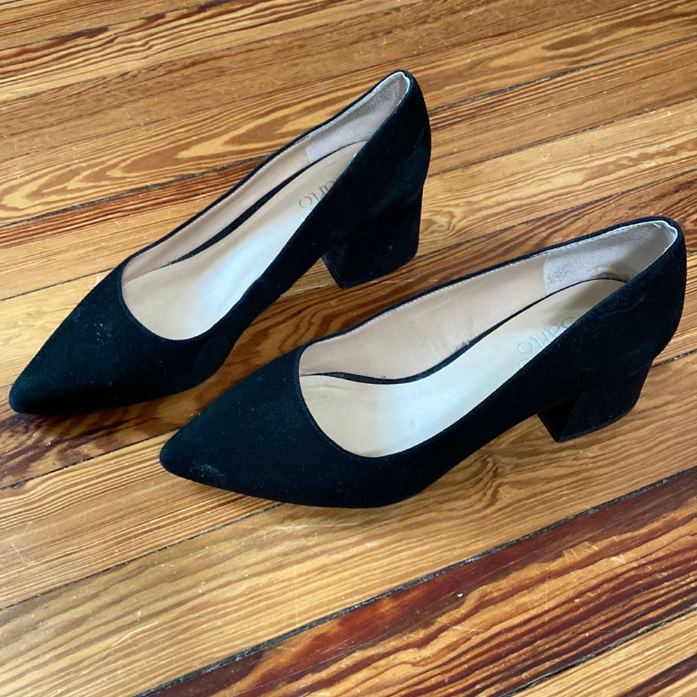 Black Franco Sarto Pumps